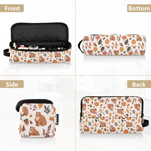 Bolsa de viaje resistente al calor Season Concept Marble para herramientas de cabello, organizador portátil para planchas, rizadores y accesorios de cuidado capilar miniatura 5