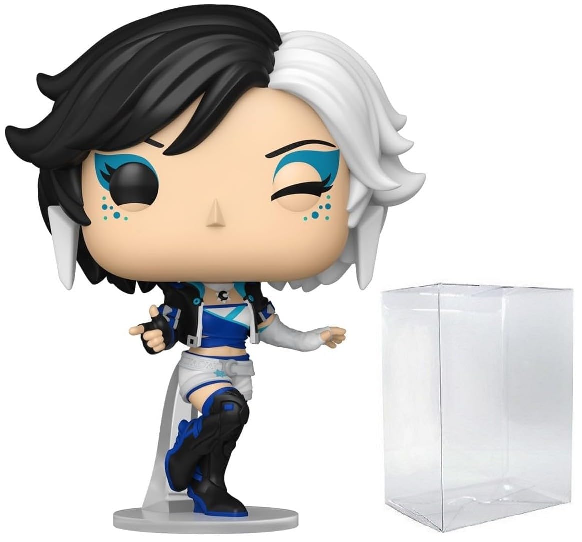 POP Funko Games: Marvel Rivals - Luna Snow Vinyl Figure (Bundled with Compatible Box Protector Case), Multicolor, 3.75 Inches