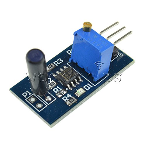 Generic 10PCS Vibration Switch Vibration Sensor Alarm Module 3. 35V LM393 Amazon.in Electronics