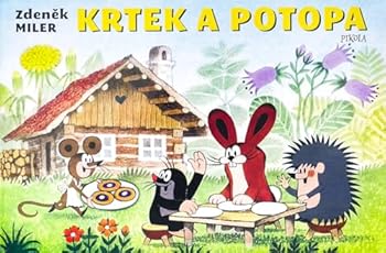 Hardcover Krtek a Potopa Kniha | Krtek the Little Mole and the Great Overflow Board Book