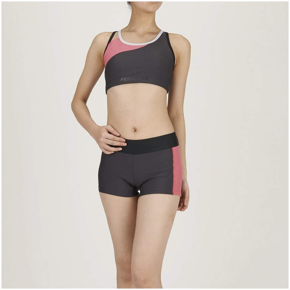 MIZUNO(ミズノ) フィットネス水着 ジム用 レディース セパレーツ N2JG0384 グレー サイズ:S Amazon.co.jp: MIZUNO(ミズノ) フィットネス水着 ジム用 レディース