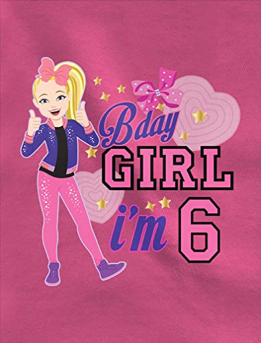 Tstars JoJo Siwa Birthday Girl Shirt Gifts for Girls Bday 5th 6th Party Kids T-Shirt Bday Girl I'm 62