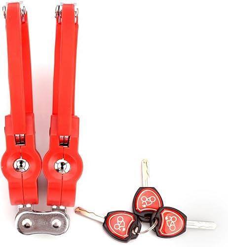 Miniatura 5 de Cadena de bloqueo para esposas de motocicleta con llave para scooter eléctrico resistente antirrobo, bicicletas scooters