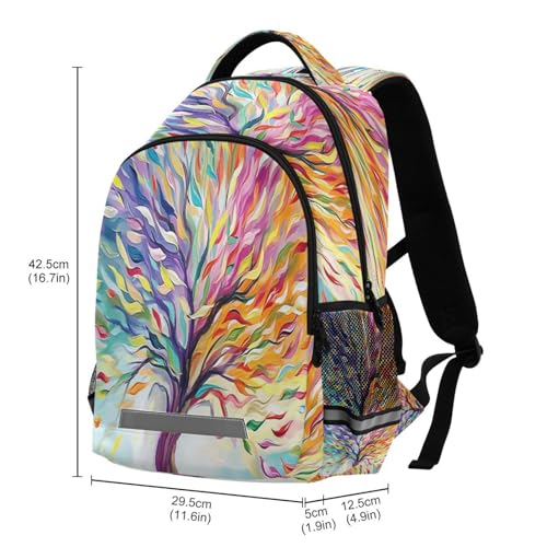ALAZA Magic Tree Backpack for Boys Girls Students Elementary School Bag Kids Bookbag Travel Daypack3