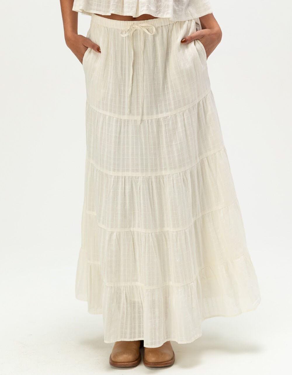 Patrons of Peace Lotus Womens Maxi Skirt