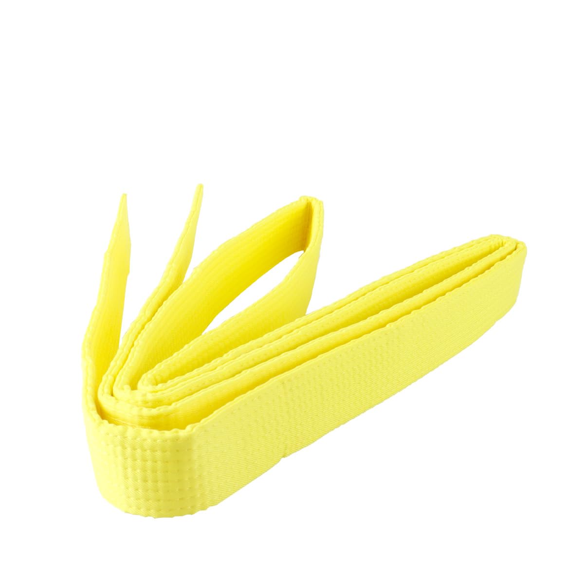 Ausi Cintura professionale per taekwondo, judo, karate, 2 pezzi, in cotone, a righe, per arti marziali, 260 cm (giallo)