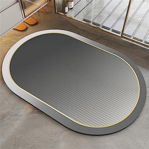Alfombrilla ducha premium de gran tamaño transpirable y de tacto suave 2