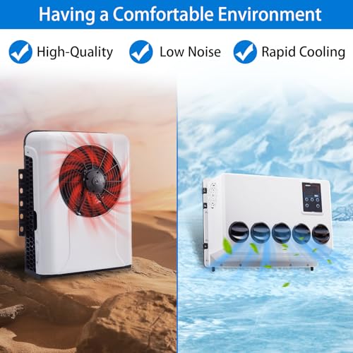 12V DC Split Air Conditioner 9000BTU