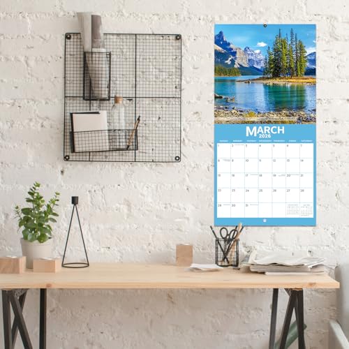 2026 calendar - 2026 wall calendar - national parks wall calendar 2026 jan - dec 2026 1234 x 2434 open hanging hook blocks and holidays - beautiful national parks