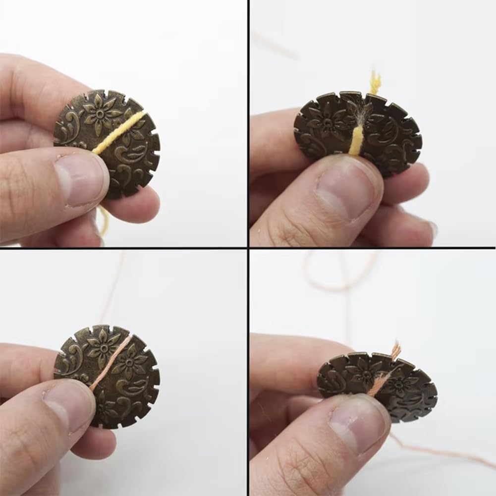 Strumento Calcolatrice per maglieria Tessuto artigianale Maglione Righello Accessori bifacciali Conteggio cornice Contatore Cuco Densà liscia  15