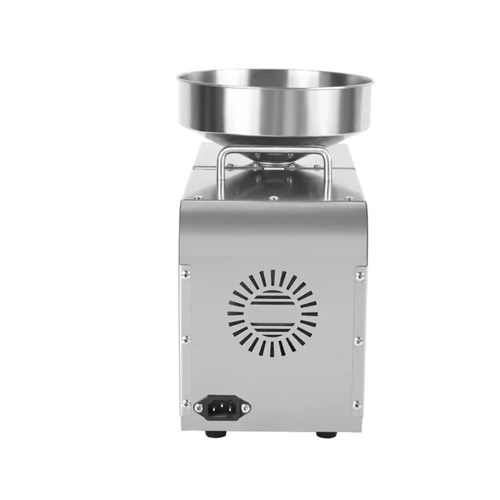 Automatische Haushalts-Ölpresse (610 W) aus Edelstahl mit Temperaturregelung für Leinsamen, Mandel-, Raps- und Olivenöl