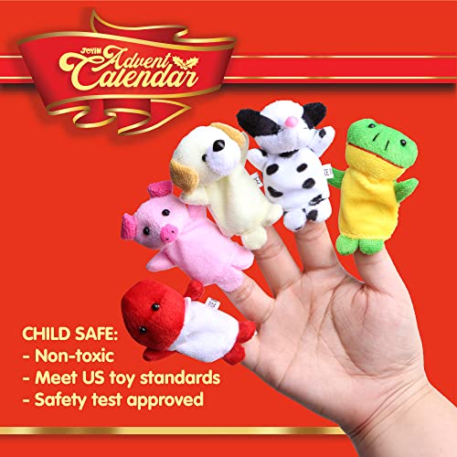JOYIN Christmas Advent Calendar 2024 with Finger Puppets - Image 4