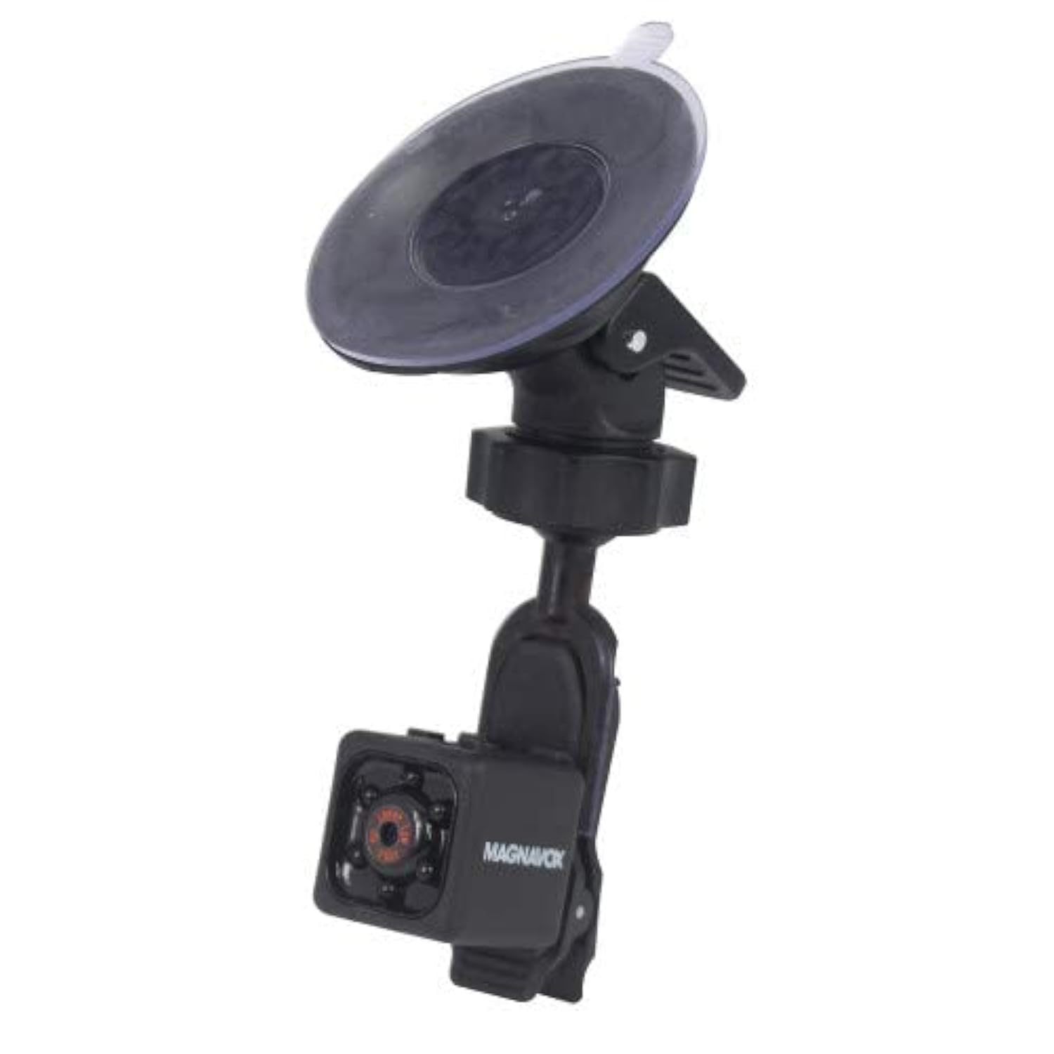 Magnavox MCC9043 Mini Dash Cam with 1080p High Resolution and Built-In Microphone in Black | Supports Loop Recording | Motion Detection | Ultra-wide Angle Lens | Car Dashboard Camera Recorder |