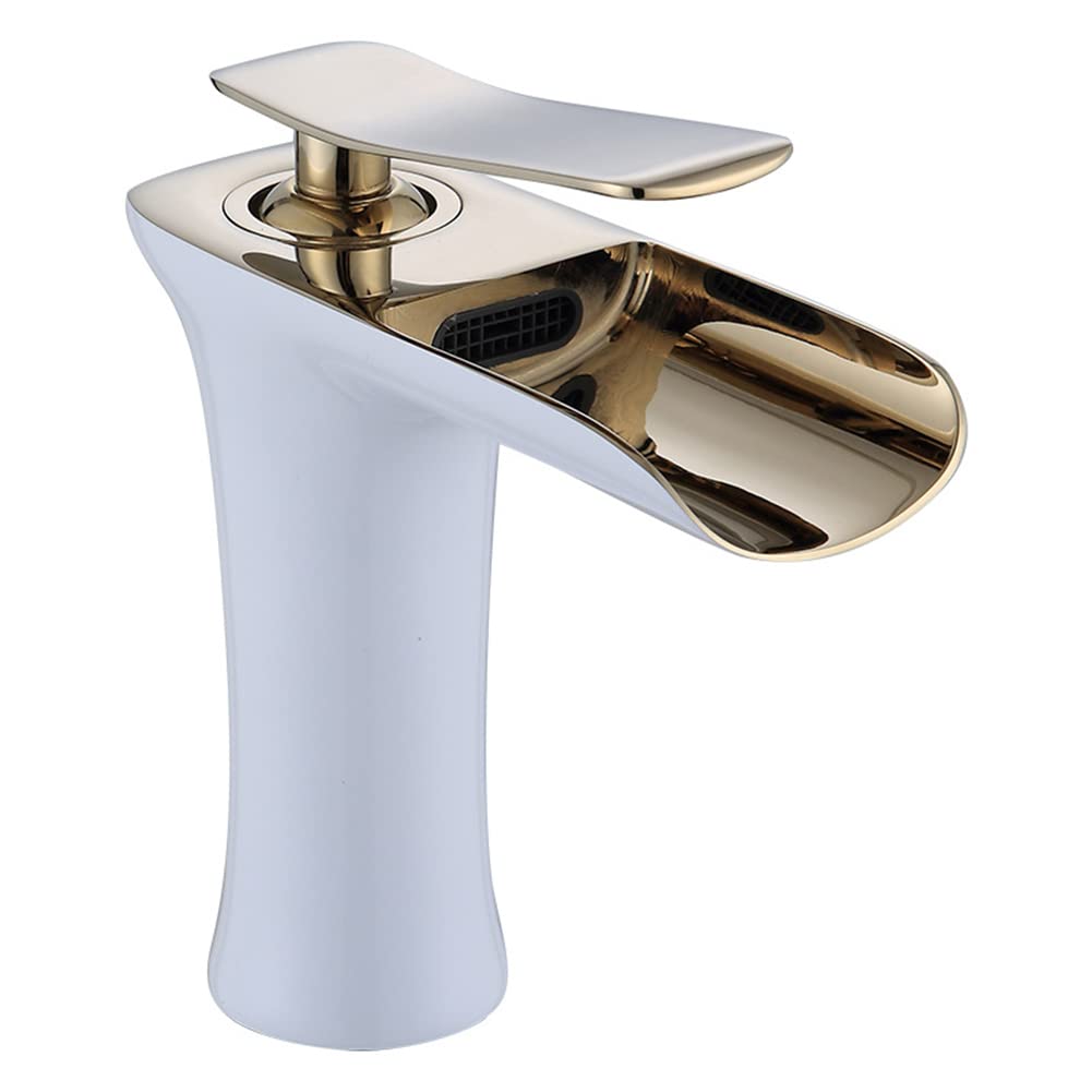 Robinet lavabo mitigeur monocommande eau chaude froide pour bidet