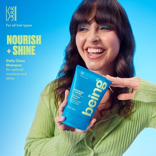 Image of being NOURISH + SHINE Daily Clean Shampoo and Conditioner Set 354mL with Shea Butter and Aloe Extract