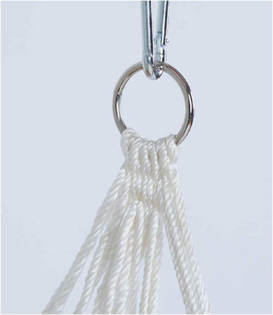 Oxford Cloth Hammock Chair Hanging Rope Swing, Chairs for Kids Room, Yard, Bedroom, Porch, Indoor/Outdoor - 100kg Capacity