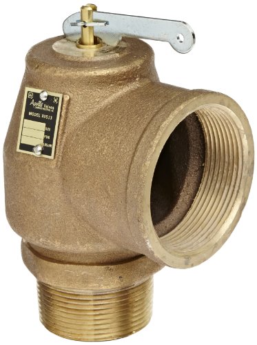 CONBRACO 36215 Apollo Valve 10-400 Series Bronze Safety Relief Valve, ASME Hot Water, 30 psi Set Pressure, 3/4