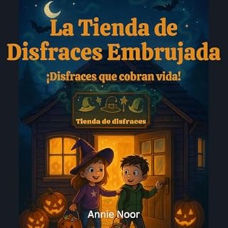 La Tienda de Disfraces Embrujada Audiolibro Por Annie Noor arte de portada