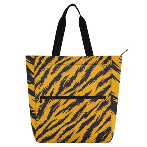 Bolsas de mano para niños amantes de los libros: bolso resistente de leopardo para la escuela