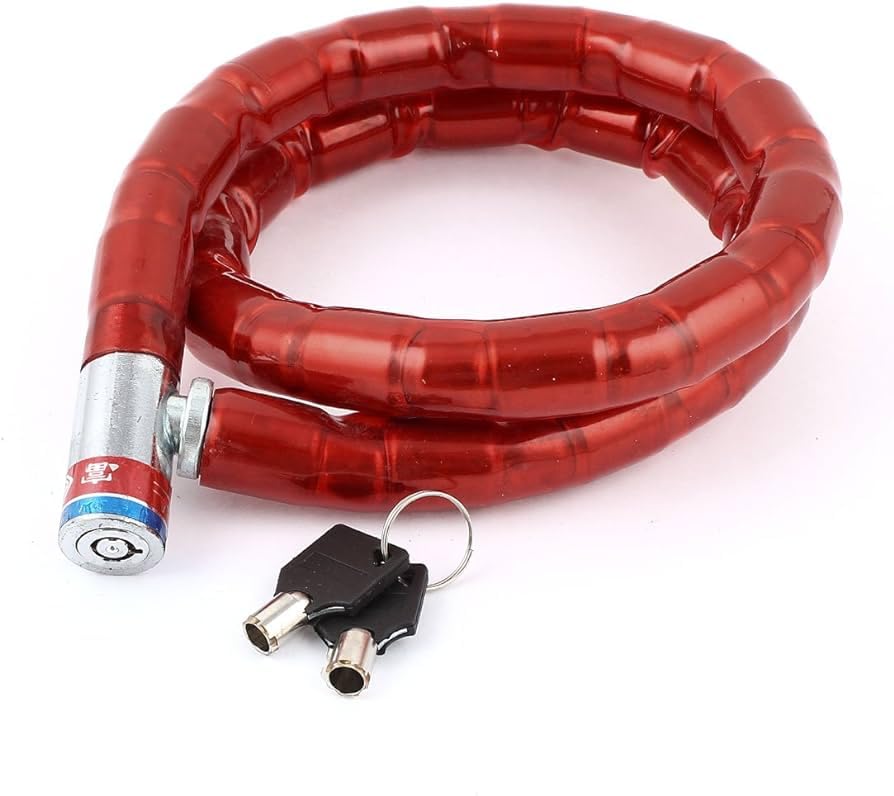 Multipurpose Heavy Duty Anti Theft Cable Heavy Lock for Cycle/Bike/scooty (B0CR1NSJL3) Amazon Price History, Amazon Price Tracker
