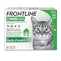 FRONTLINE Combo, 6 Pipette, Antiparassitario per Gatti, Gattini e Furetti di Lunga Durata, Protegge da Pulci, Zecche, Uova, Larve e Anche la Casa, Antipulci In Confezione da 6 Pipette da 0.5 ml