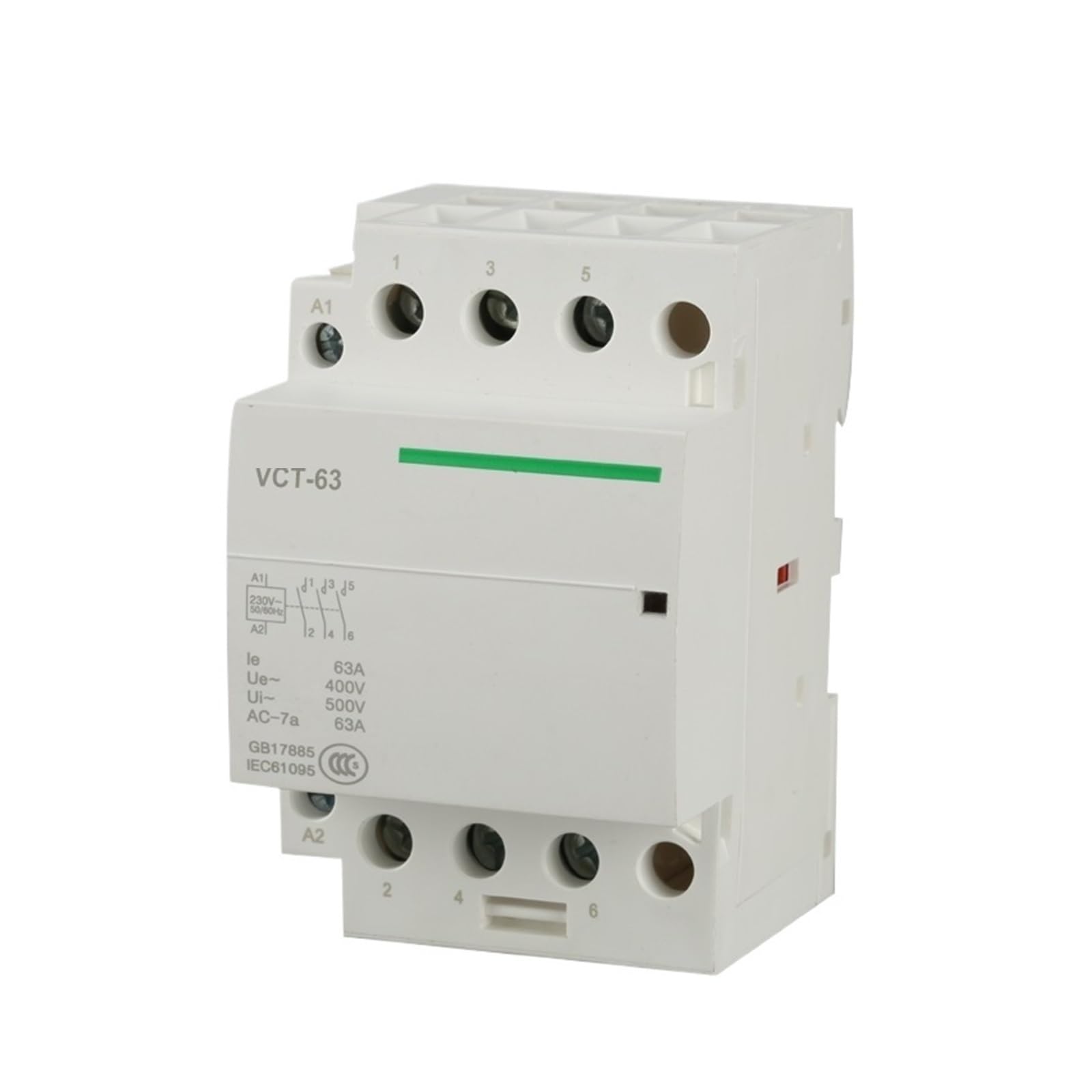 KCT-100A 3P 100A 220V 230V Domy modułowy stycznik AC (AC110V 3NC)