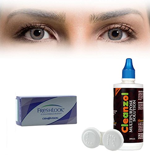 Freshlook Colorblends Contact Lens with Lens Case & Solution - 2 Pieces (-1.5,Gray) (B07BT65C9P) Amazon Price History, Amazon Price Tracker