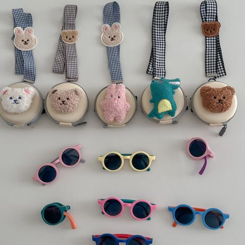 Portable Foldable with Neck Hanging Case Trendy for Kids Stylish for Outdoor Activities3