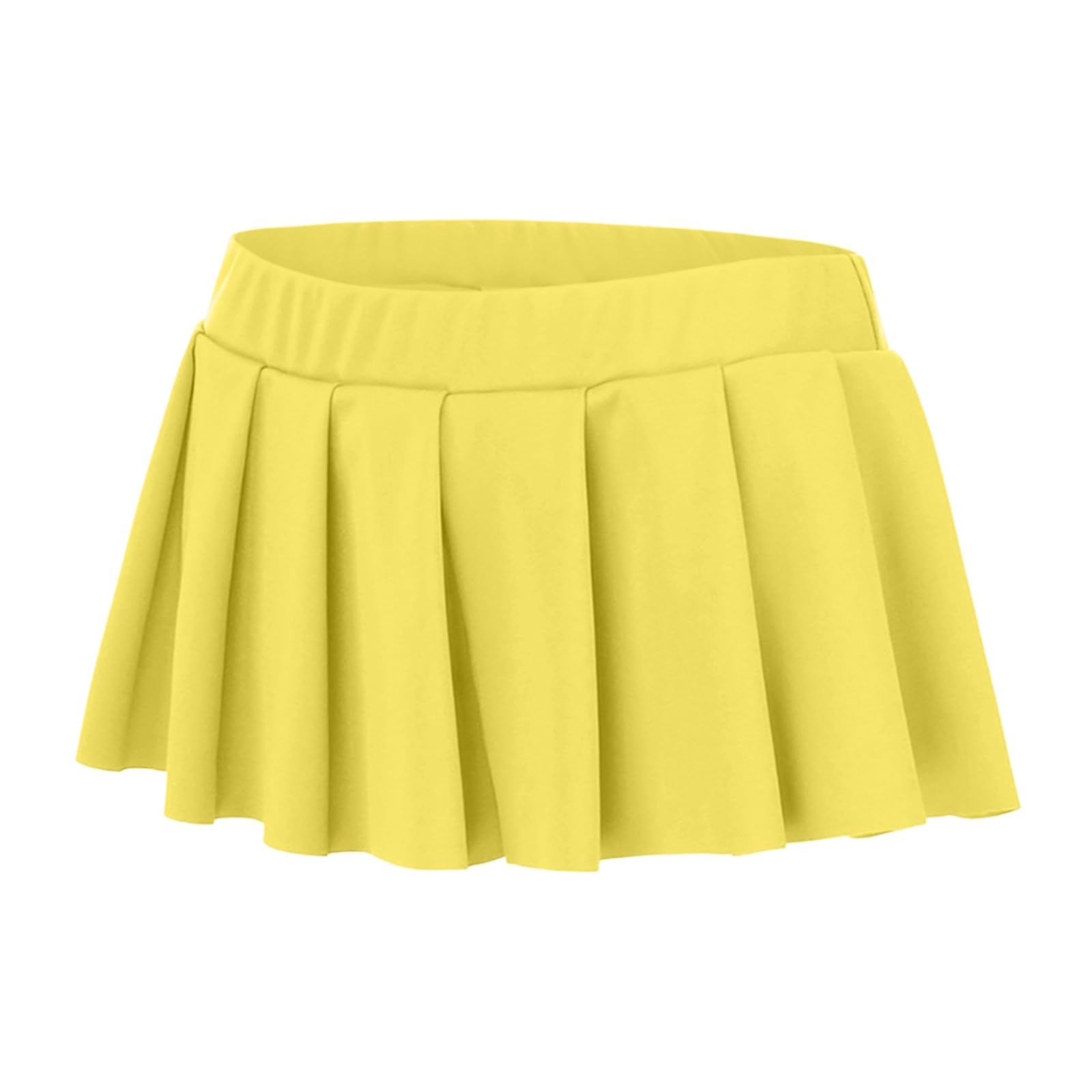 Estensione della camicia da donna ruolo, gonna pieghettata, volant, lingerie per studentessa, minigonna foglia di banana