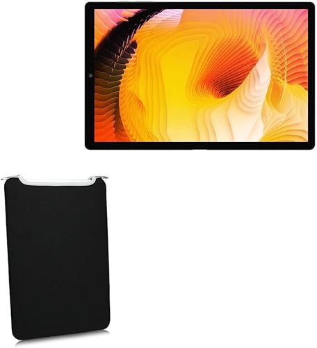 BoxWave Funda compatible con Chuwi HiPad X - SlipSuit - Funda protectora de neopreno suave y delgada, color negro azabache