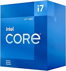 PROCESSADOR INTEL CORE I7-12700F 2.1GHz (TURBO 4.9GHz) 25MB CACHE LGA1700 12° GERACAO BX8071512700F