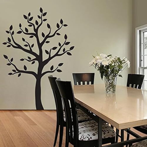 Vinilo decorativo árbol negro 56x80 cm para pared miniatura 2
