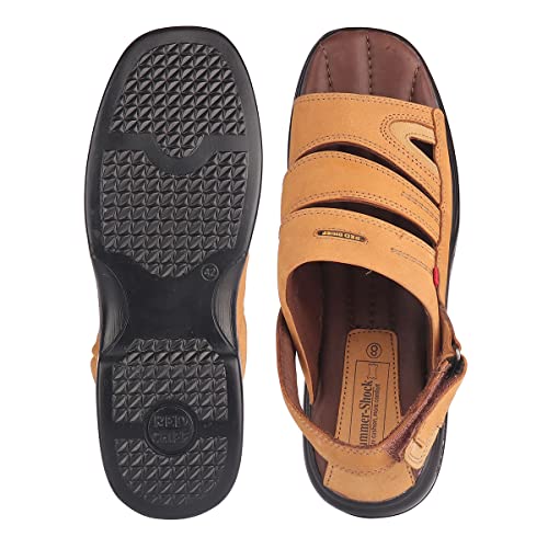 Image of Red Chief Leather casual sandals for men