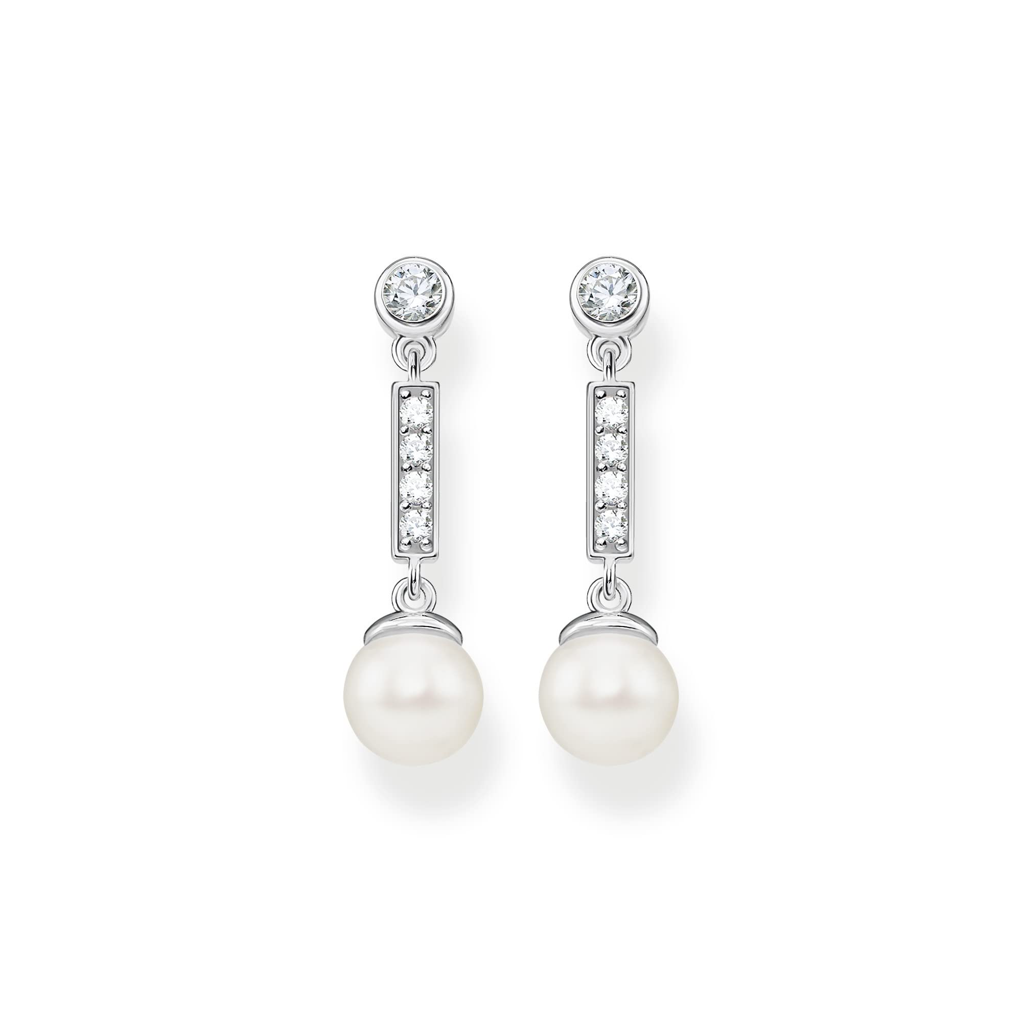 THOMAS SABO Mujer plata Pendientes de botón H2092-167-14