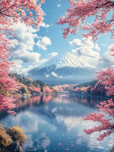 i G LbghG h DIYG fW^G xmR p^[fUC, yCgoCio[ SҌ ȒP paint by numbers uVƃANG̋, z[ ItBX 60X80cm, Model 804