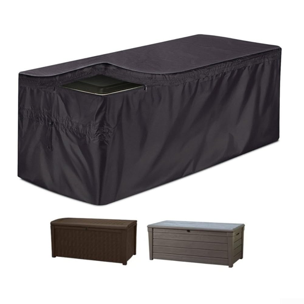 Housse de protection pour coffre de jardin - 158 x 76 x 71 cm (L x l x H)