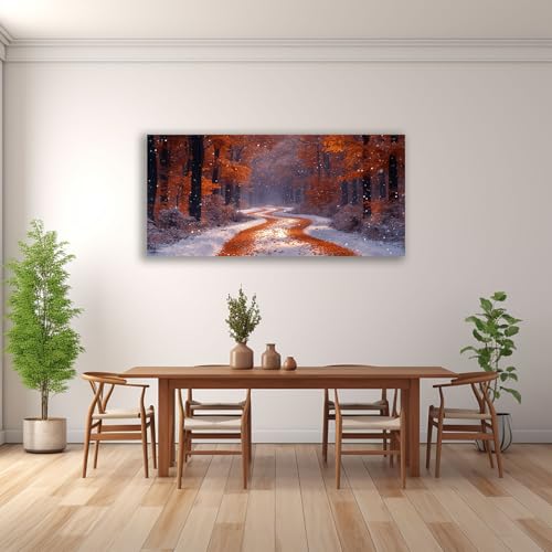 Tableau decoration murale pour réchauffer un salon moderne - 3