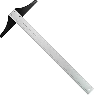 Pacific Arc: T-Square, Alum, Scholastic - inch/Metric 24