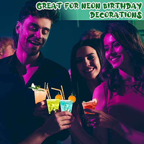 500 Pcs 2 Oz Neon Shot Glasses Plastic Shot Cup Reusable Mini Colored Shot Glass Party Shot Glasses For Whiskey, Wine, Food Samples, Juice, Birthday Wedding Christmas Party Decoration #TOP3