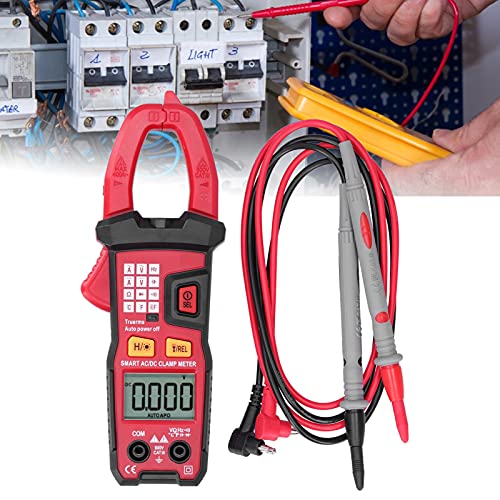 Pince multimètre numérique intelligent 600V ABS pour test de capacité de circuit - 4