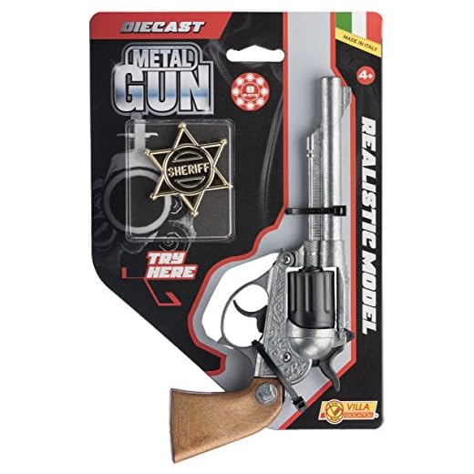 Villa Juguetes 61592 – Pistola Metal Gun Alabama Old Try Me