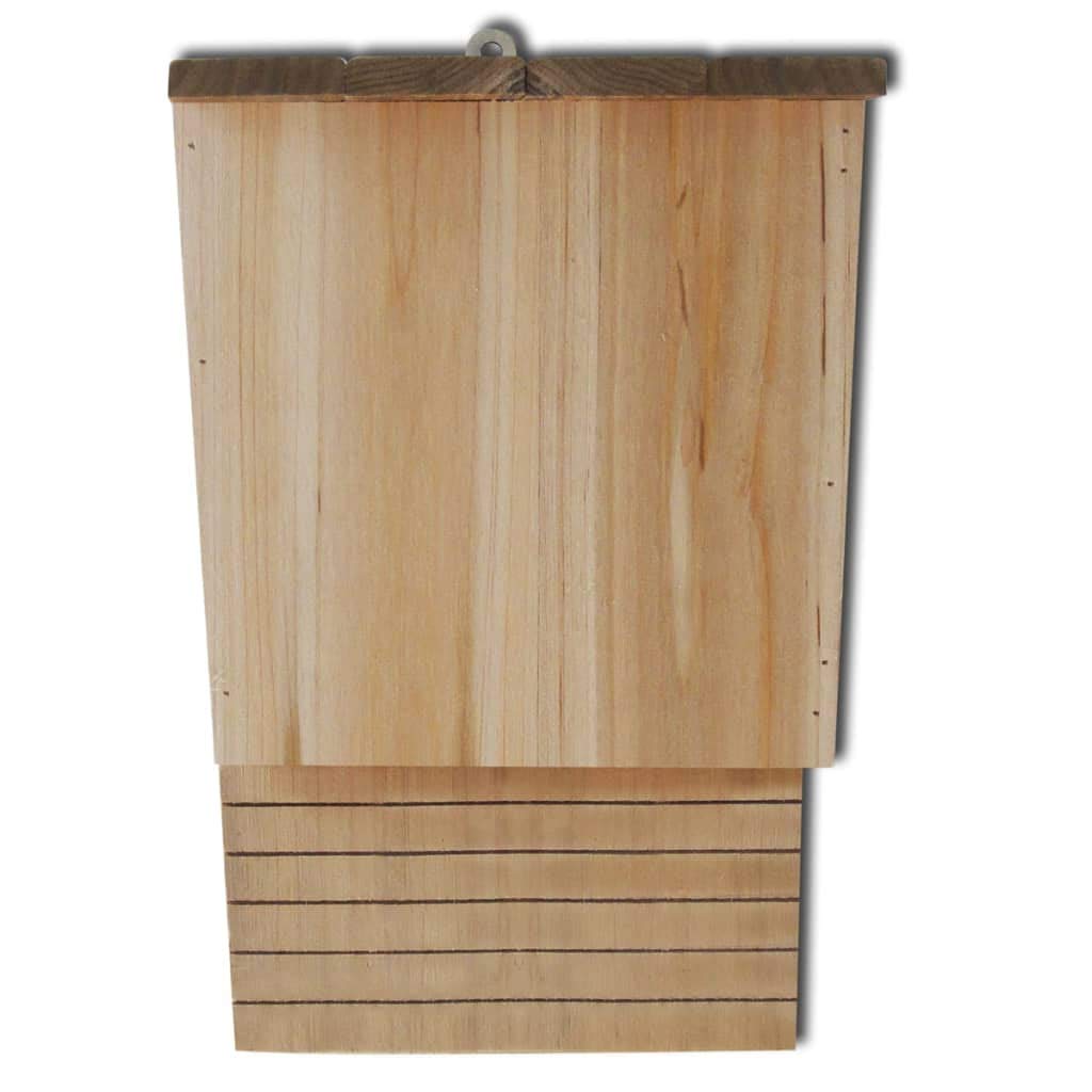 Festnight 4 pz Bat Box,Casette per Pipistrelli in Legno 22x12x34 cm