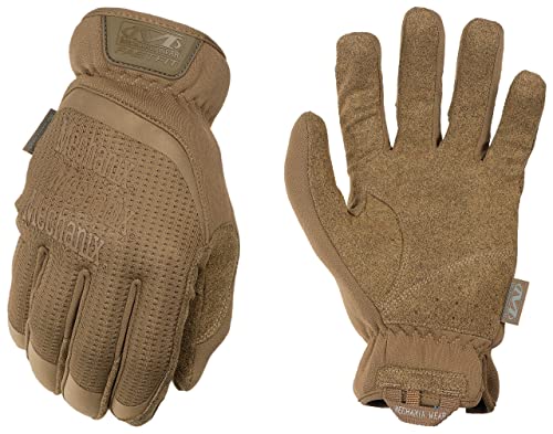Mechanix Wear - FastFit Coyote Touch Screen Handschuhe (Medium, Braun)