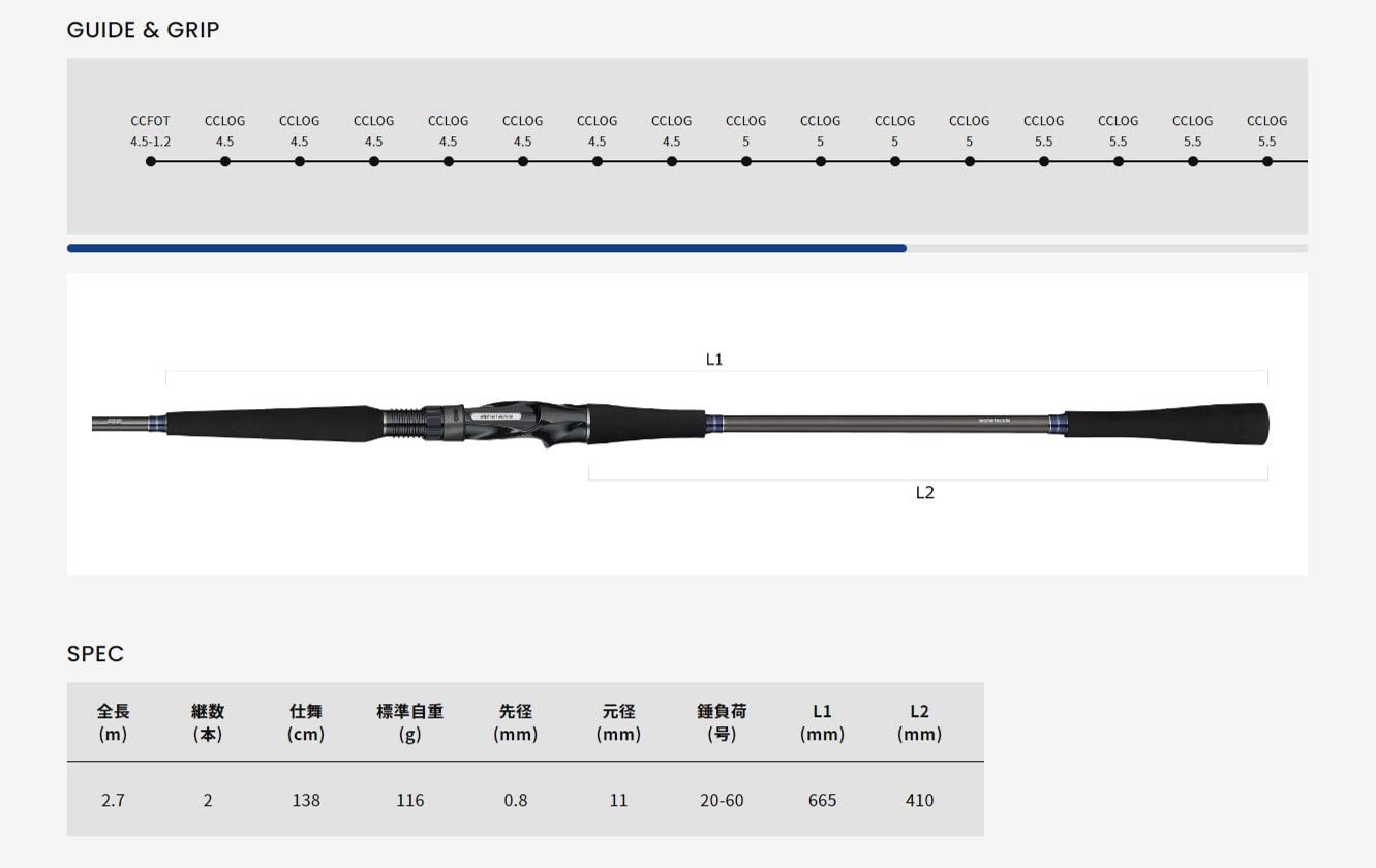 アルファタックル 海人瀬戸内メバル480T（中通し船竿） 【公式通販】