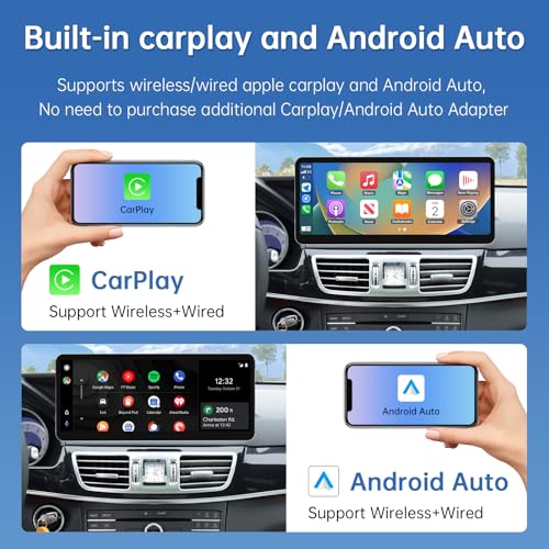 Road Top Pantalla CarPlay 12.3” para Mercedes-Benz E-Class W212 miniatura 3