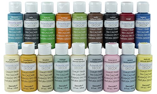 AMERICANA DECORE CHALKY FINISH 2 OZ. FAN FAVORITES SAMPLER SET