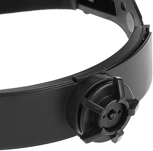 Miniatura 4 de Reemplazo material del casco de la soldadura de los PP para la soldadura Auto Dark Ratchet Accessory-Black - sola diadema