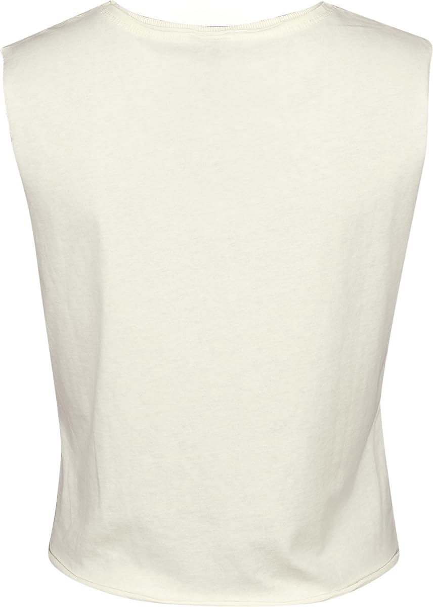 Red Hot Chili Peppers Amplified Collection - Stencil Asterix Femme Top Blanc Regular/Coupe Standard