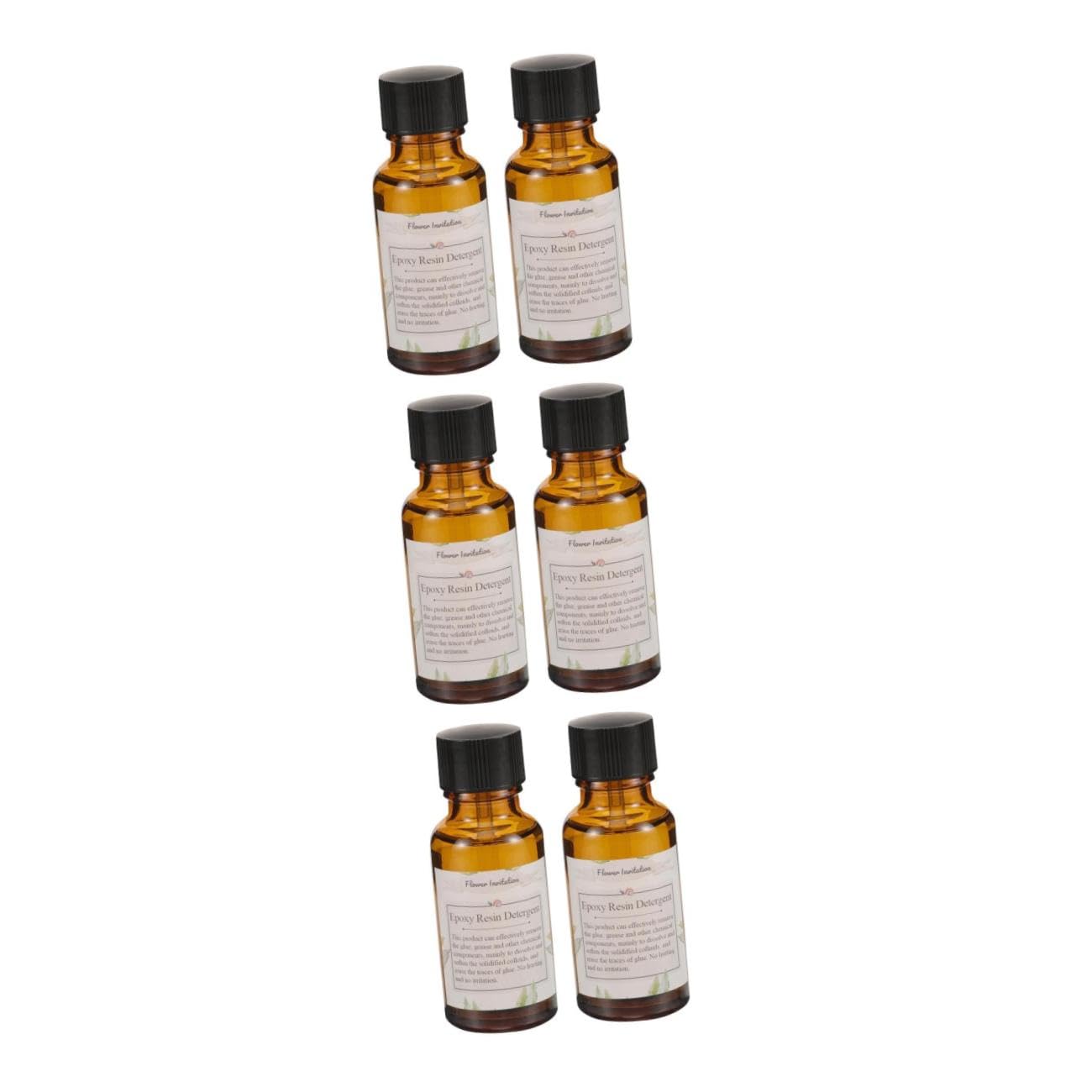 6 Stck. Silikon Trennmittel für Epoxidharzformen Langlebiger Resin Mold Release Agent für Einfaches Entformen Formverschleiß für Diy Schmuck und Bastelprojekte