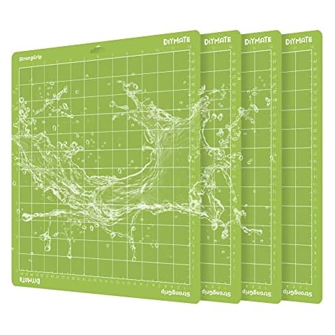 StandardGrip Cutting Mat Green Standard Adhesive Sticky Cutting Mats Self-Adhesive Cutting Mat for Cricut Maker 3/Maker/Explore 3/Air 2/Air/One/Silhouette Cameo Non-Slip Cutting Mat Pack of 4 Cover